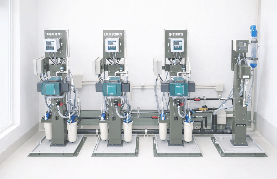 機械器具設置の工事写真