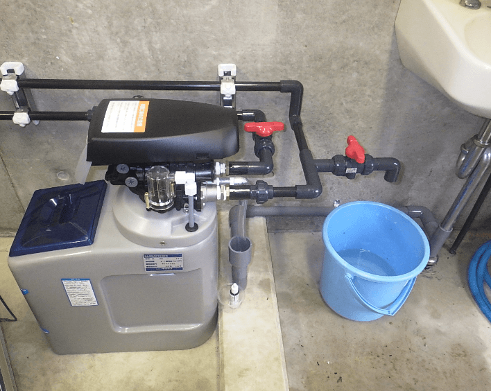 水処理装置工事の写真3